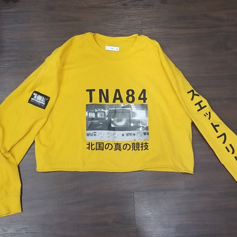 Rare TNA longsleeve crop